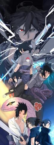 Sasuke Uchiha iPhone Wallpaper Top