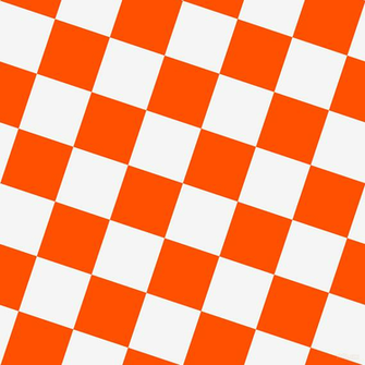 White Smoke And International Orange Checkers Chequered Checkered