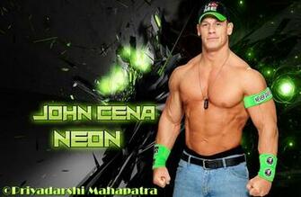 Wallpaper John Cena Brand New Neon By