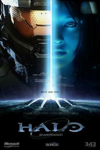 Halo Masterchief Cortana Fan Art Starcrossed By Rs2studios On
