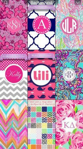 Monogram Wallpaper HD Make Your Beautiful Chevron