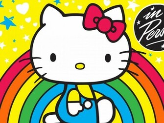 Kitty Hello Character Picture Wallpaper
