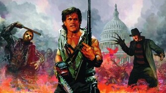 Heros Of Horror Computer Wallpaper Desktop Background