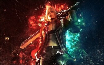 Devil May Cry Dante Colorful Wallpaper