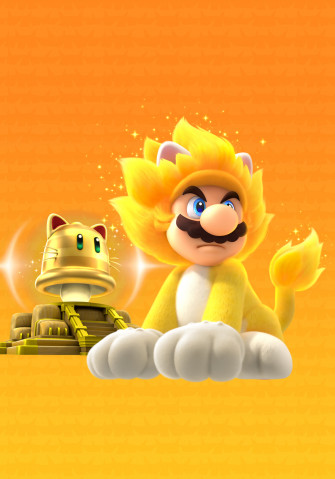 Bowser S Fury Giga Cat Mario Wallpaper With Monocle