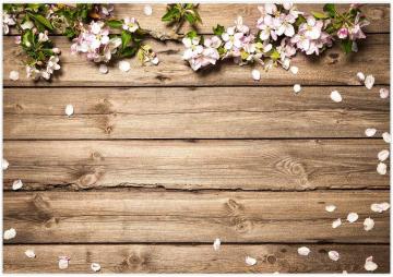 Amazon Allenjoy Vinyl Rustic Wood Wedding Flowers