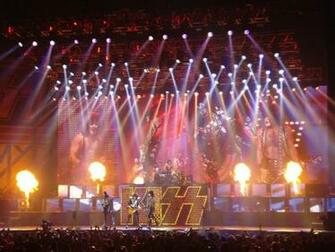 Kiss Heavy Metal Rock Bands Concert Crowd D Wallpaper Background