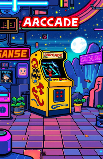 Classic Arcade Wallpaper
