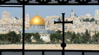Old Israel The Rock Jerusalem Dome Cities Wallpaper