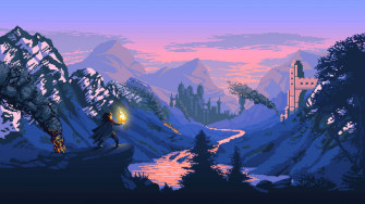 Pixel Nature Wallpaper