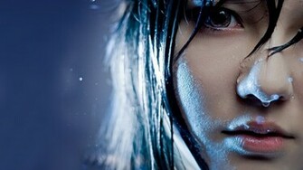 Beautiful Face HD Wallpaper