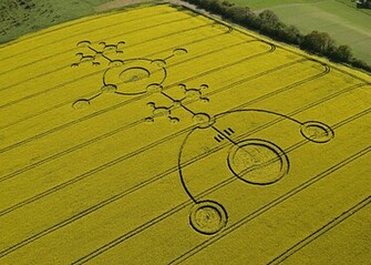 Crop Circle Wallpaper HD