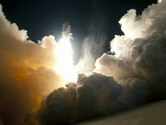 Space Shuttle Launch Wallpaper