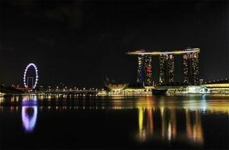 Singapore Flyer Marina Bay Sands Wallpaper Travel HD