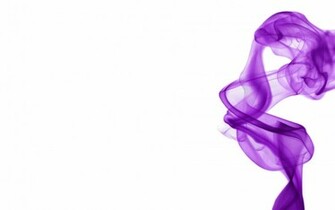 Purple Smoke And White Wallpaper Screen