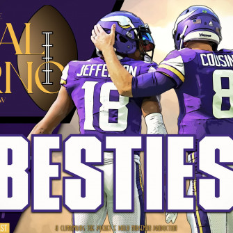 Besties Justin Jefferson Kirk Cousins Daily Norseman