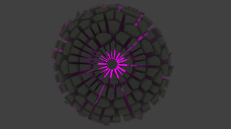 Purple Lights Low Poly Wallpaper By Emeraldfox123 Fur Affinity