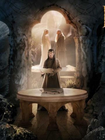 The Hobbit Elrond iPad Mini Wallpaper