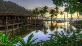 Beach House Wallpaper Fantasy