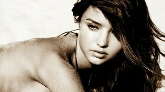 Miranda Kerr Wallpaper Lips Girl Hair Photo Desktop Girls