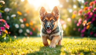 German Shepherd Puppy Wallpaper