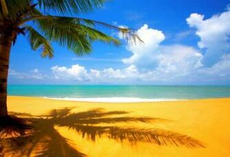 Create Postcard Wallpaper At The Beach
