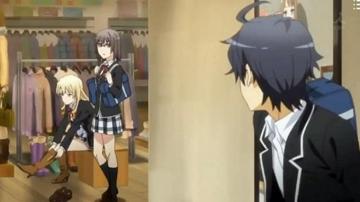 Oregairu Yumiko Miura Sees Hayato With Other Girls Video