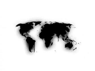 Black World Map Wallpaper HD In Travel N
