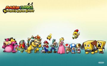 Mario Luigi Bowser S Inside Story HD Wallpaper Background
