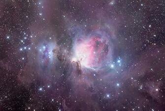 Orion Nebula Complex Wide Angle Crop
