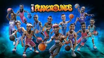 Nba Playgrounds HD Wallpaper Background