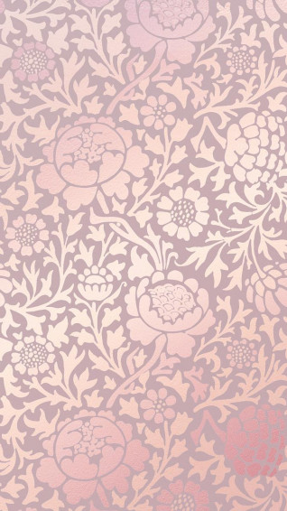 Floral Silk iPhone Wallpaper Pink