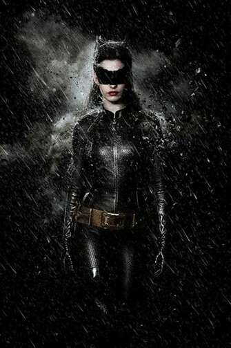 The Dark Knight Rises Catwoman Rise iPhone Wallpaper