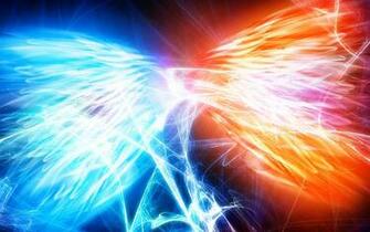 Wallpaper Fire Light Smoke Glitter Paint HD