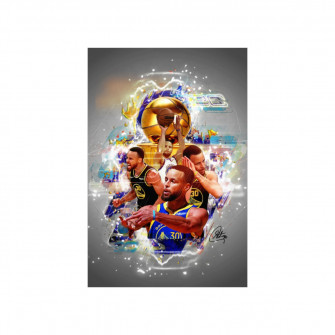 Steph Curry Mvp Night Poster