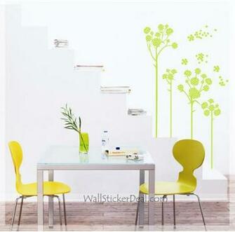 150cm H Category Flower Wall Sticker Material Vinyl