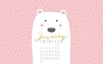 January Calendar Terrific Wallpaper For
