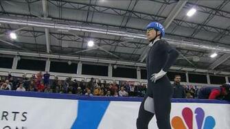 John Henry Krueger Wins Men S 1000m At U Olympic Speed Skating