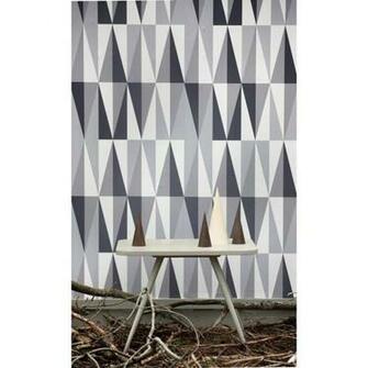 Wallpaper Ferm Living Grey Spear