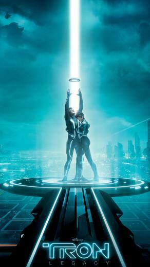 iPhone Tron HD Wallpaper