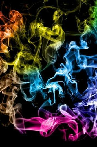 Wallpaper Smoke Colored Ring HD Desktop iPhone