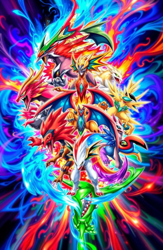 Pokemon Mega Evolutions Wallpaper