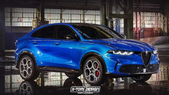 Alfa Romeo Tonale Gets A Coupe Makeover In Unofficial Rendering