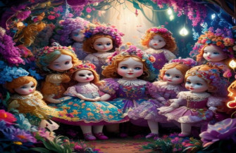 Beautiful Dolls Wallpaper