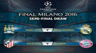 Uefa Champions League Semi Finals Draws HD Wallpaper