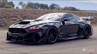 Ford Mustang Gt500 Looks Digitally Slammed Widebody When