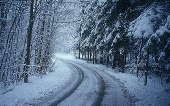 Desktop Wallpaper Winter Road