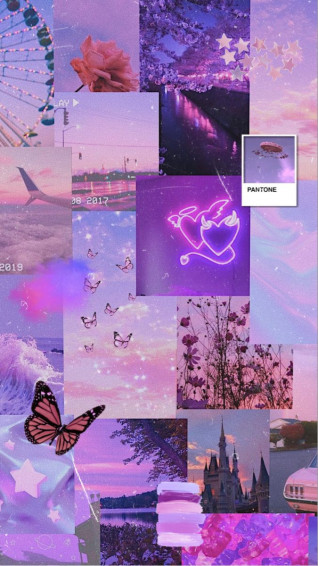Pink And Purple Aesthetic Wallpaper Fondos De Pantalla iPhone