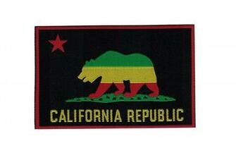 California Republic Woven Label