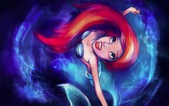 Cute Little Mermaid Wallpaper For Desktop